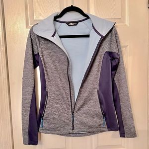 North Face running jacket zip up